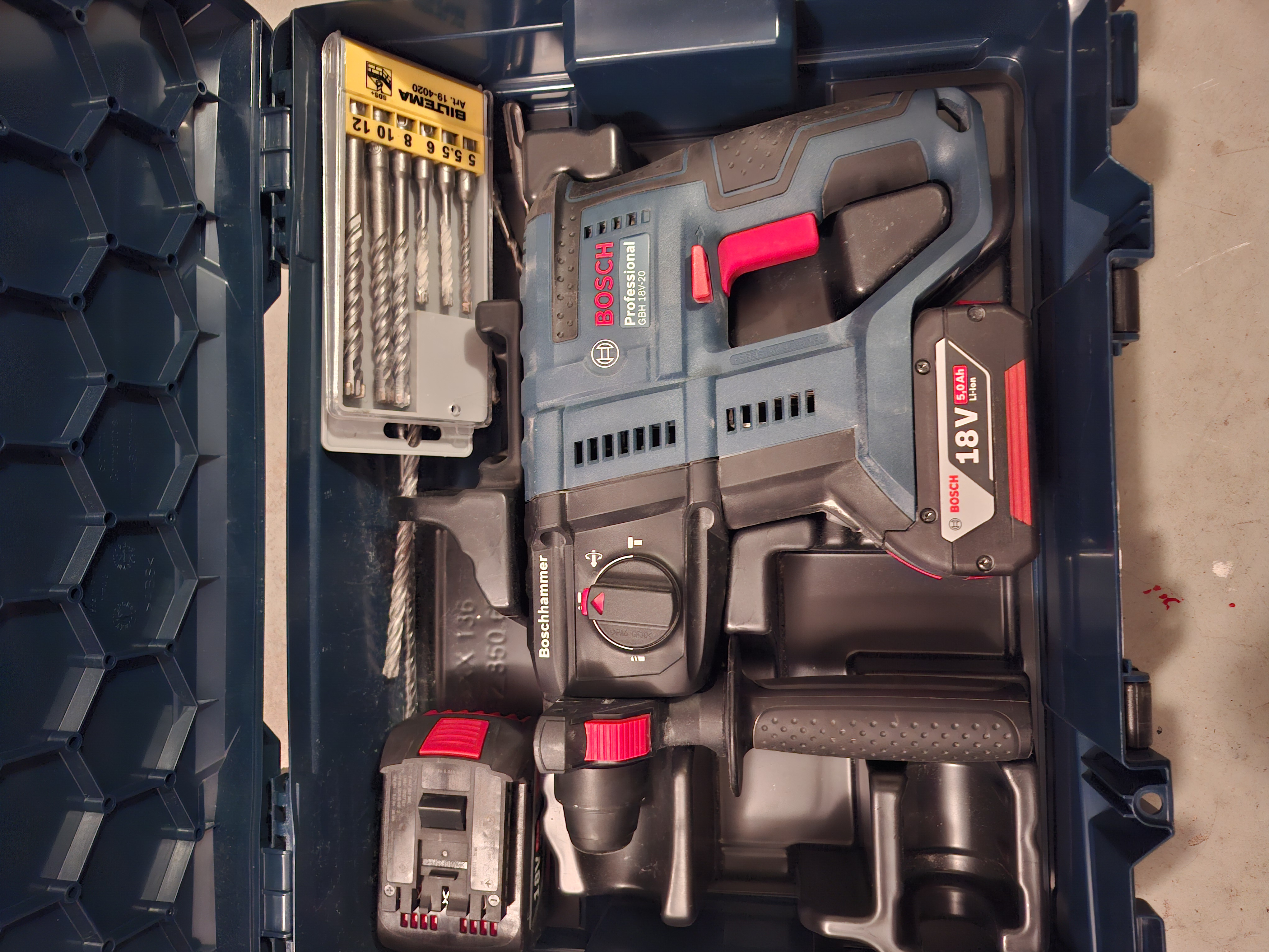 Bosch professional borrhammare gbh 18v-21