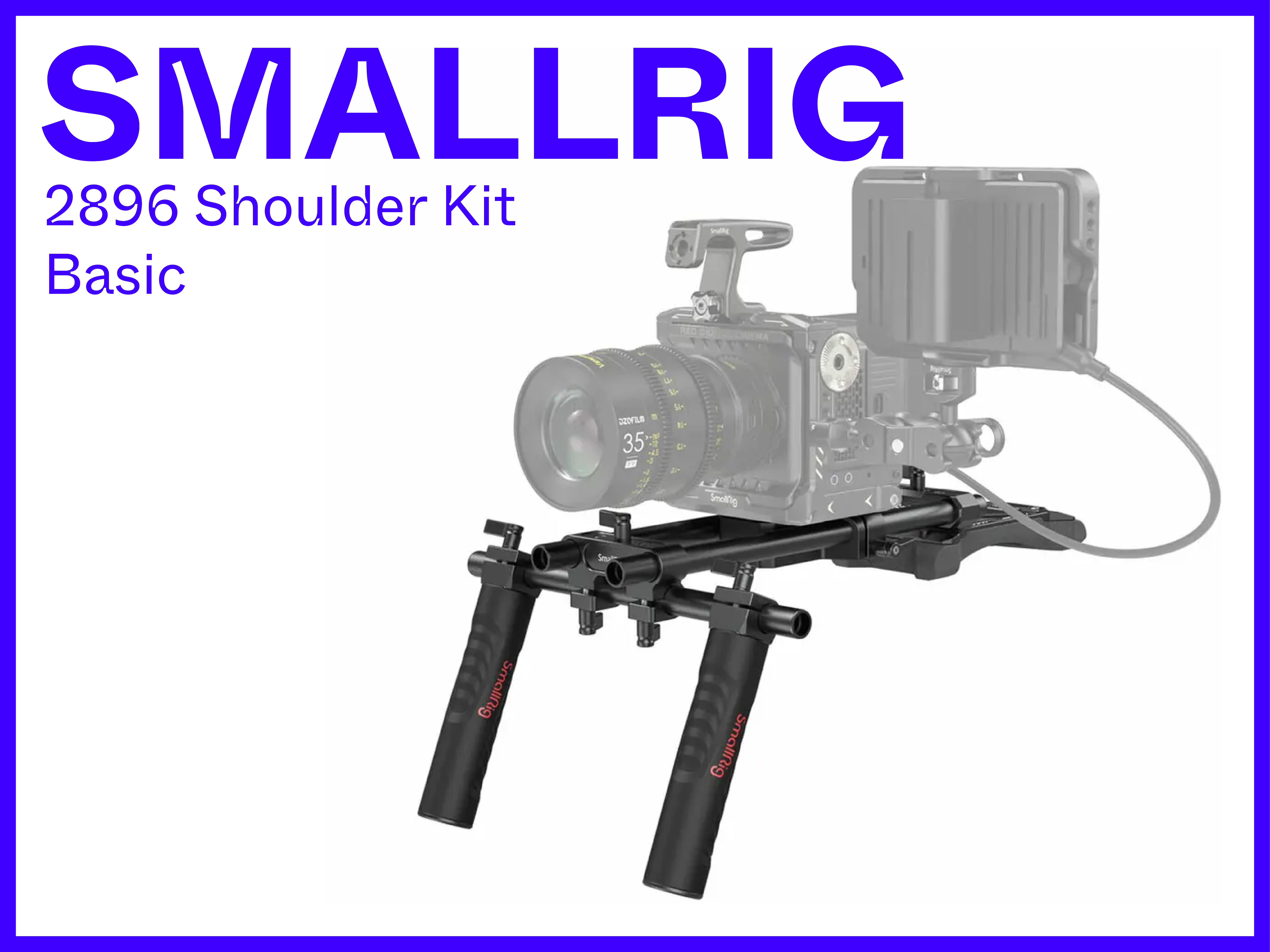 Smallrig 2896 shoulder kit basic
