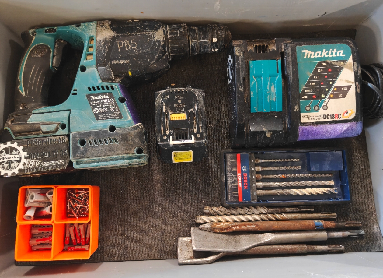 Makita slagborr -paket