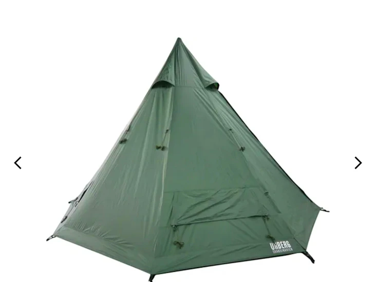 Urberg tipi tent 5-person 2.0 kombu green