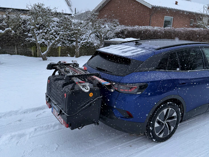 Bagageboks med skiholder