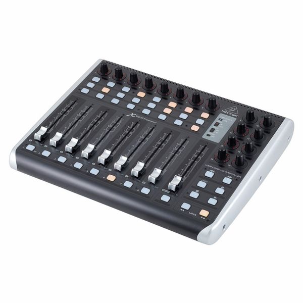 Behringer x-touch compact til leie – fader-kontroller for live-miksing og studio
