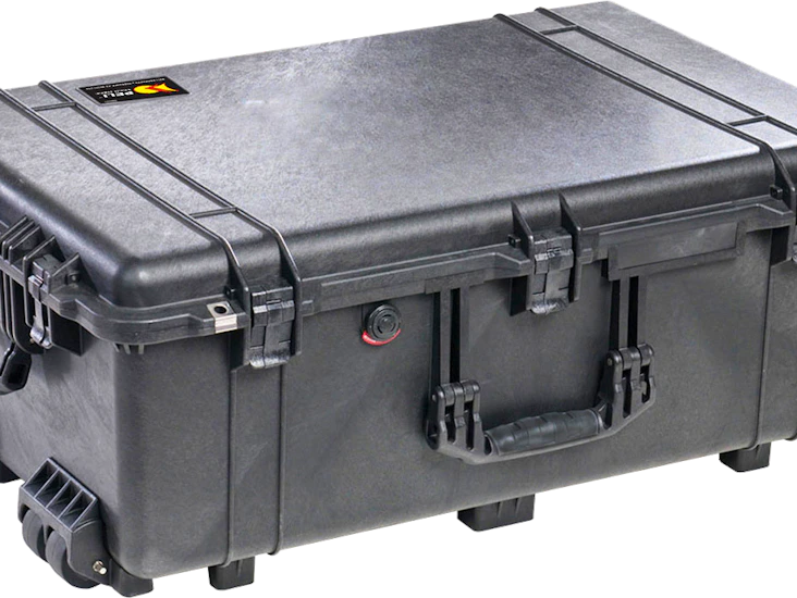 Pelican 1650 protector case for sensitive equipment (black)