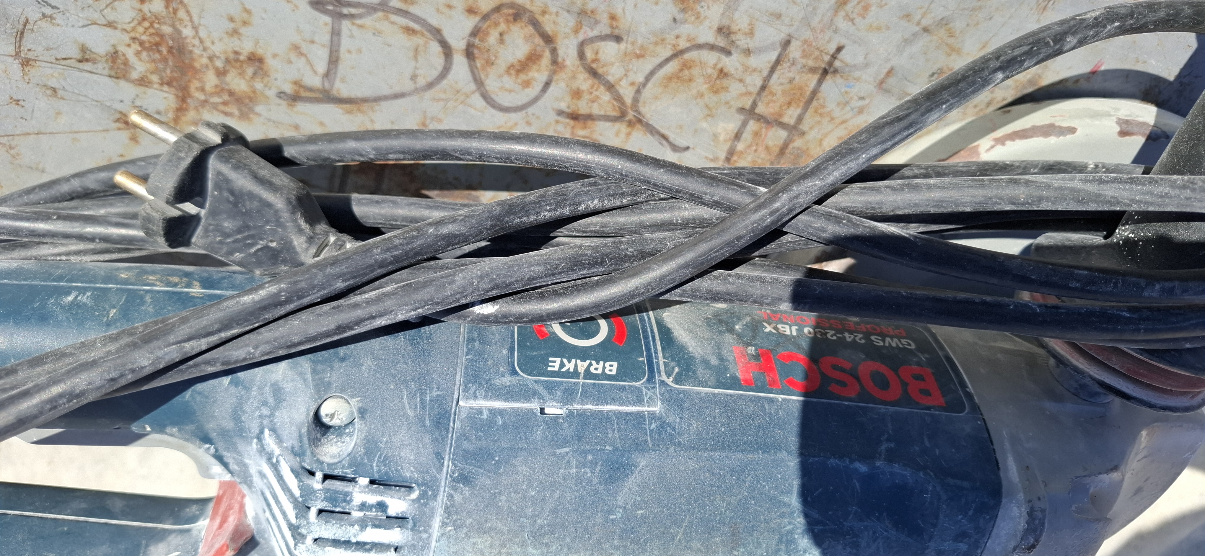 Vinkelsliper bosch med brake - system