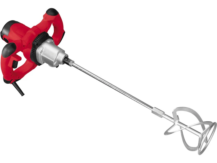 Mørtelblander 1400w m/2 gir ø120mm visp