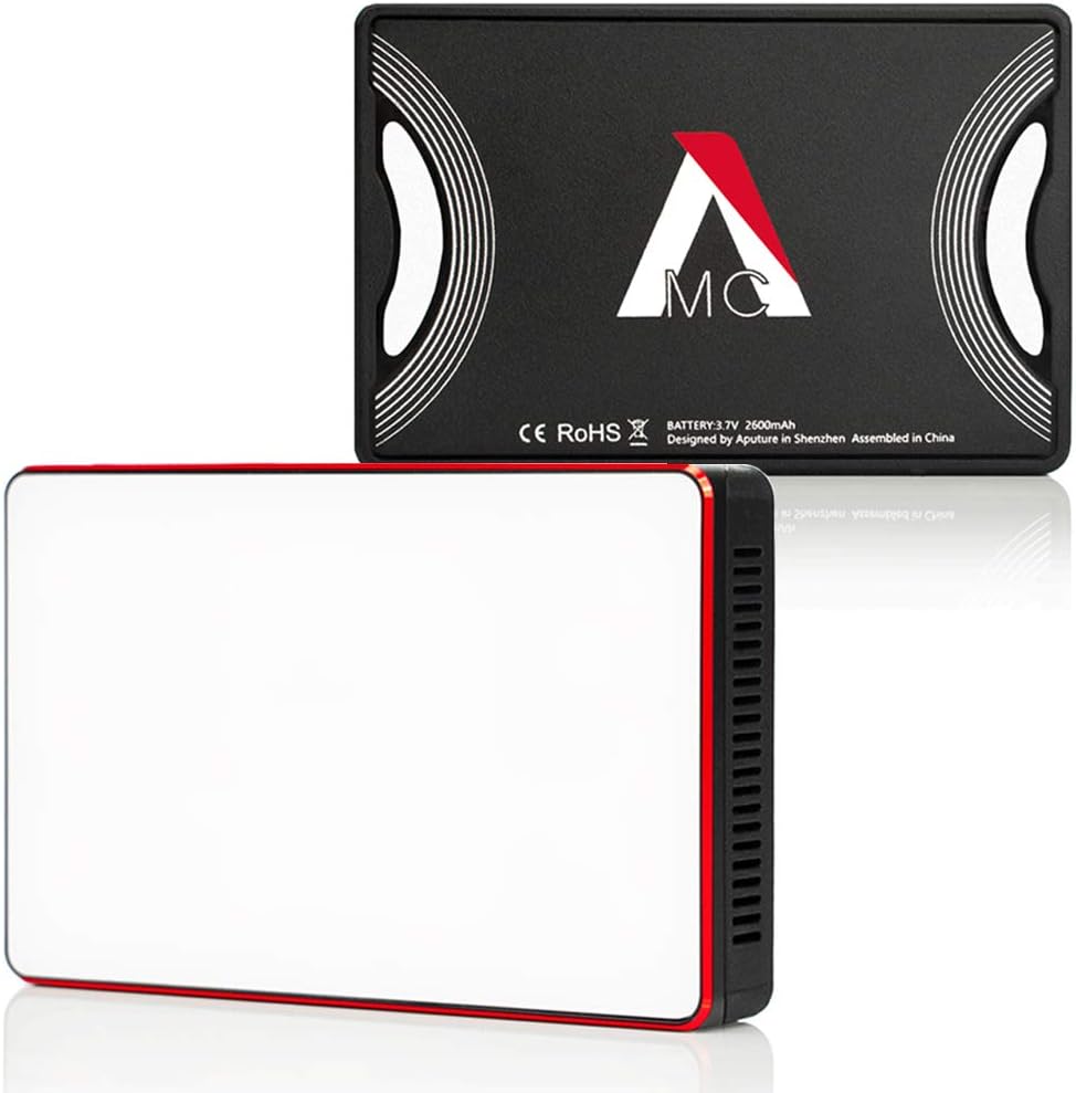 Aputure al-mc pocket rgb led video light rgbww film lamp