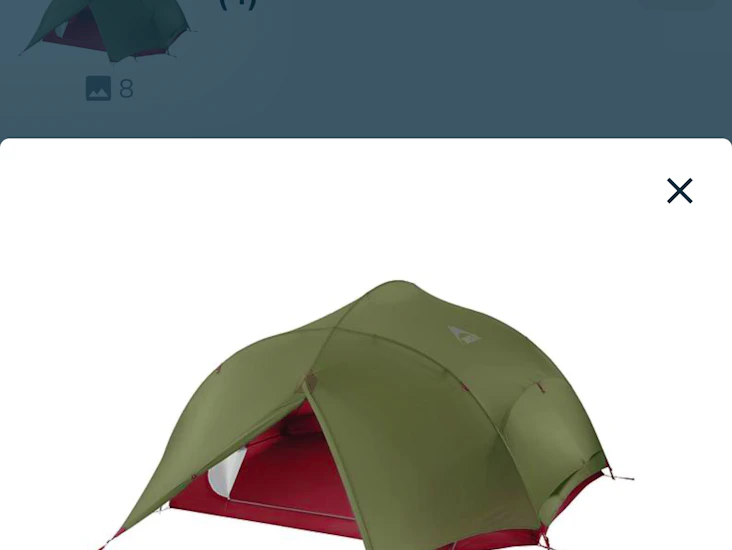 Msr papa hubba nx 4 manns telt