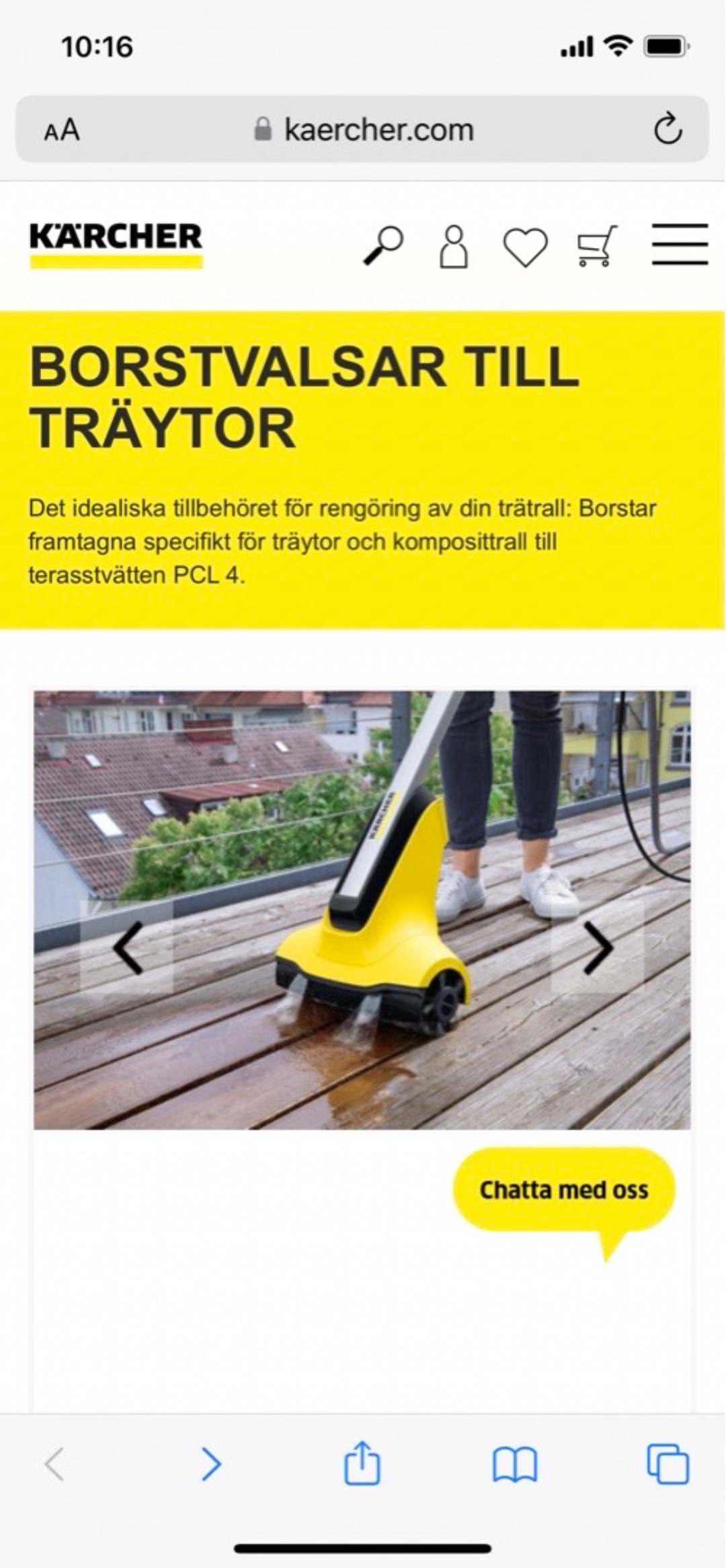 Terrass och stentvätt