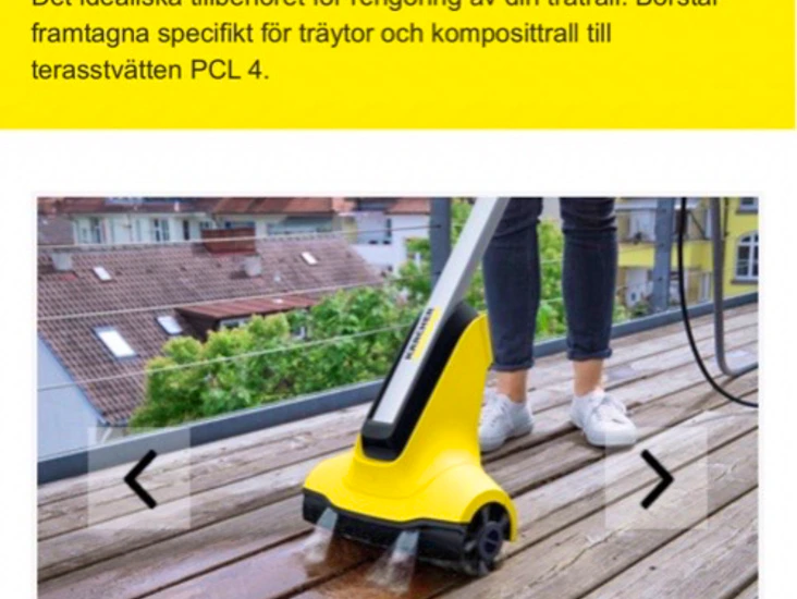 Terrass och stentvätt