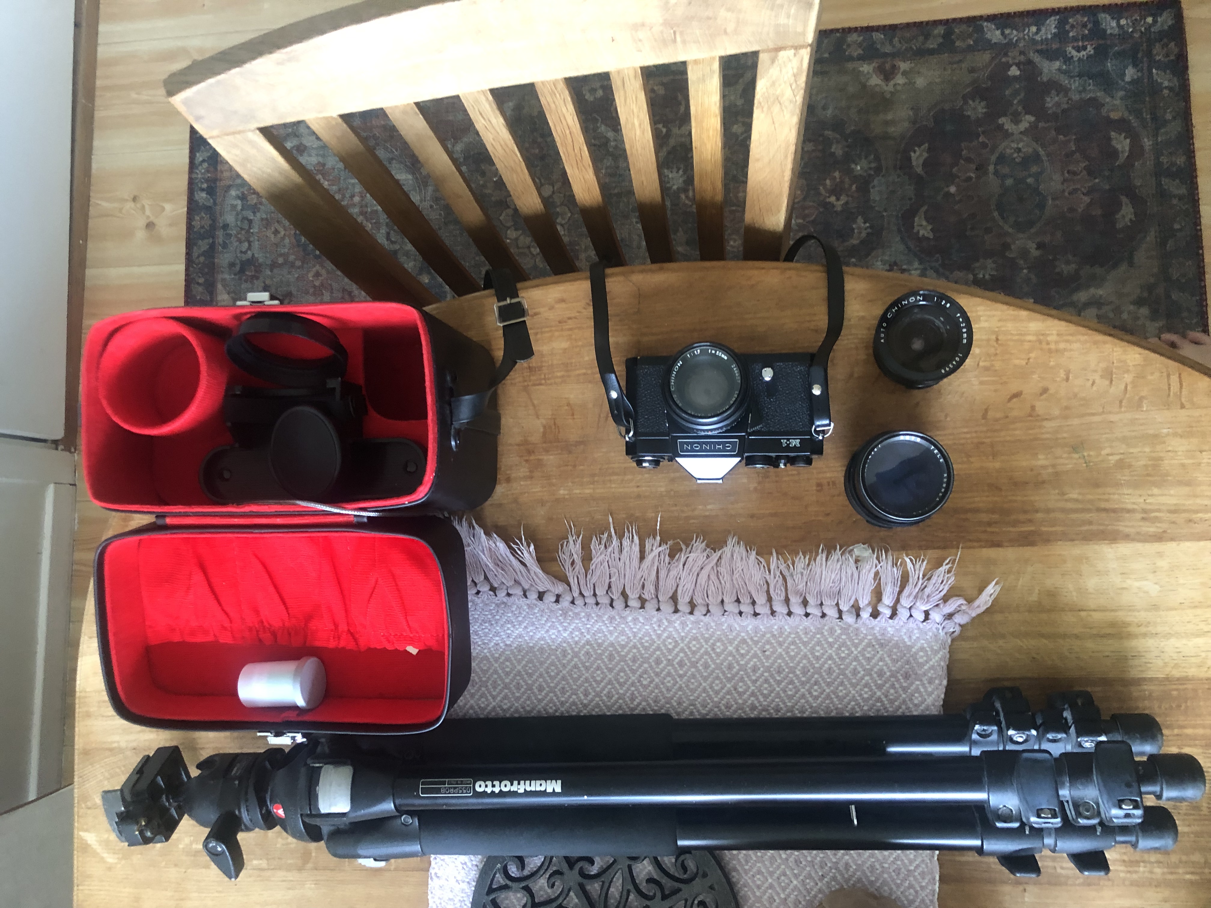 Ricoh 80s kodak gold manfrotto