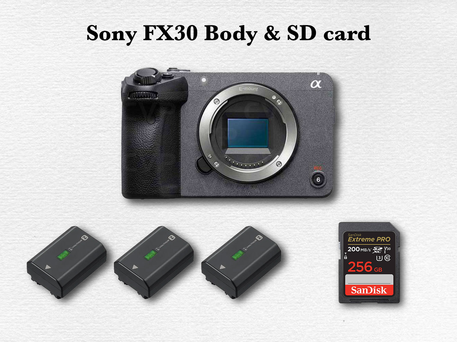 Sony fx30 cinema camera body