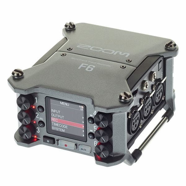 Zoom f6 multitrack field recorder + tillbehör 🎧