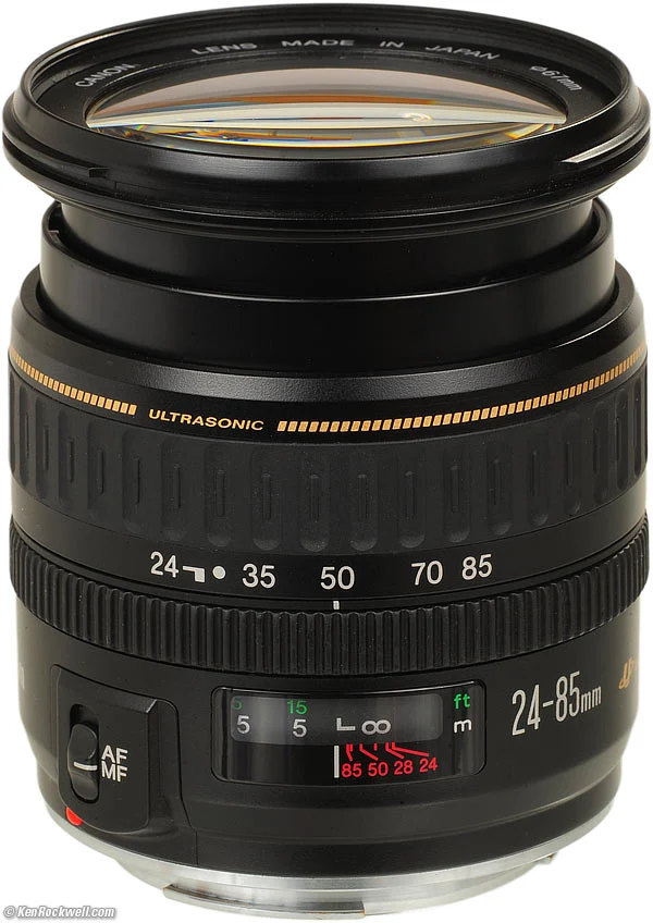 Canon ef 24-85mm f/3.5-4.5 usm zoom lens