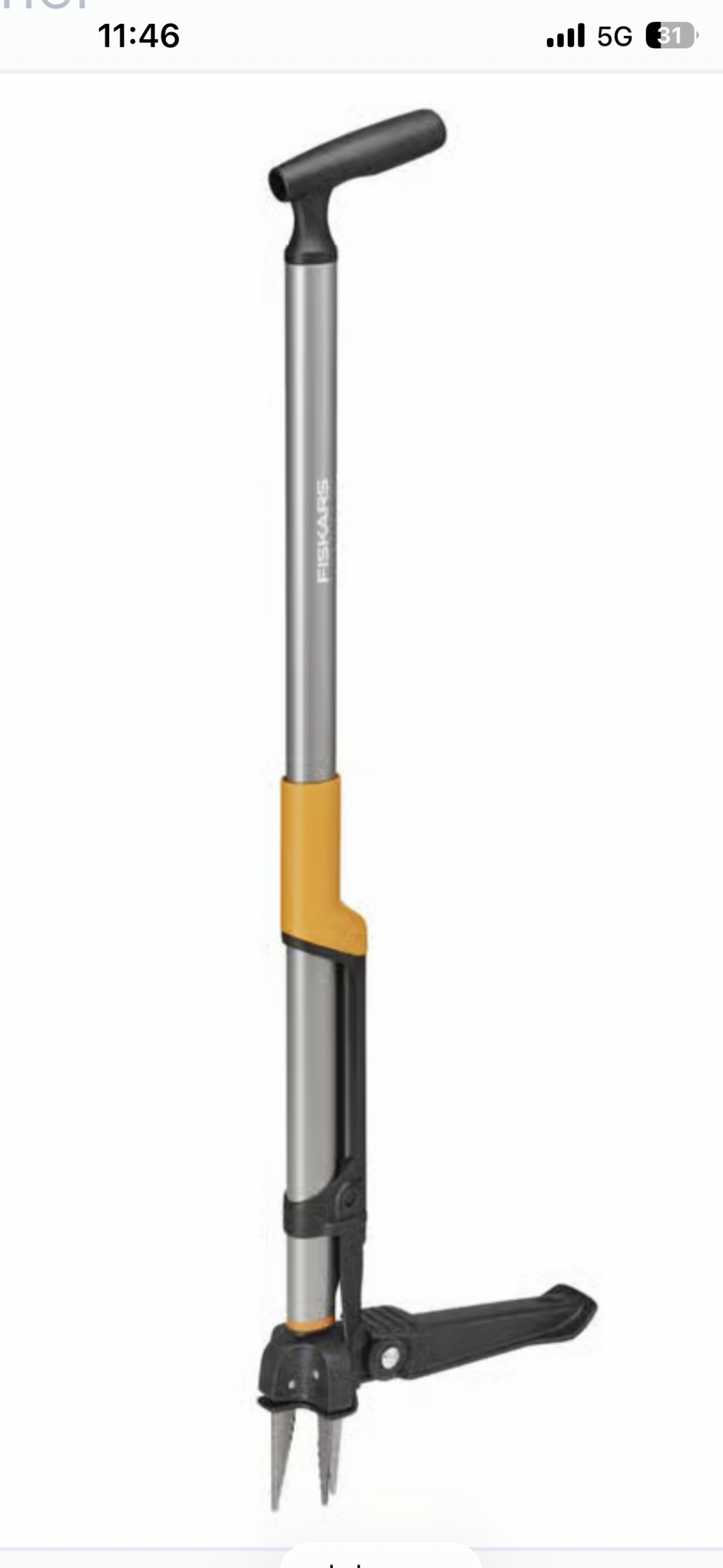 Fiskars ugressfjerner. 