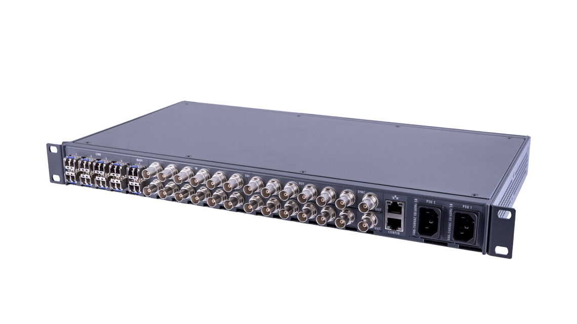 Riedel micron hd fibre transport