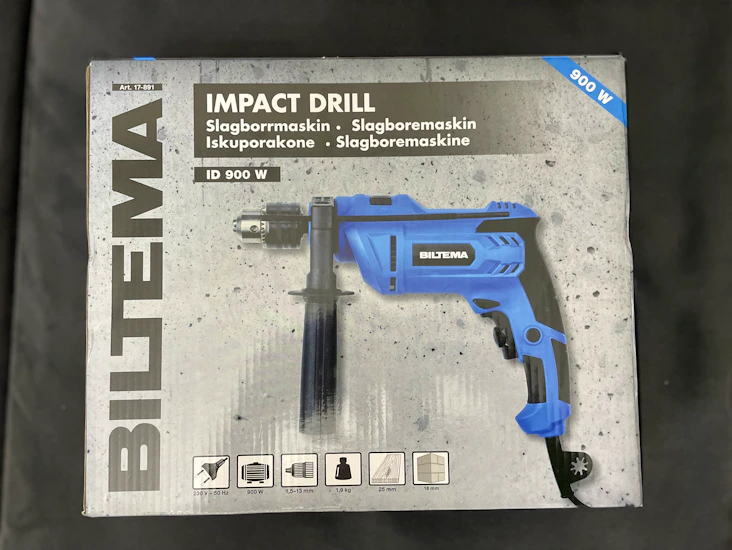 Slagborrmaskin id 900w