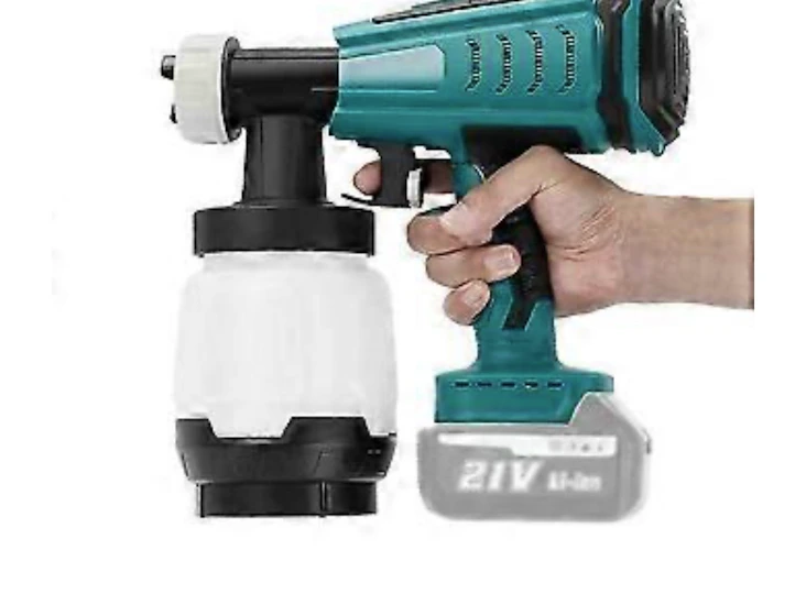 Makita 18v batteri trådløs høytrykksmaling sprøytepistol lett 1000ml