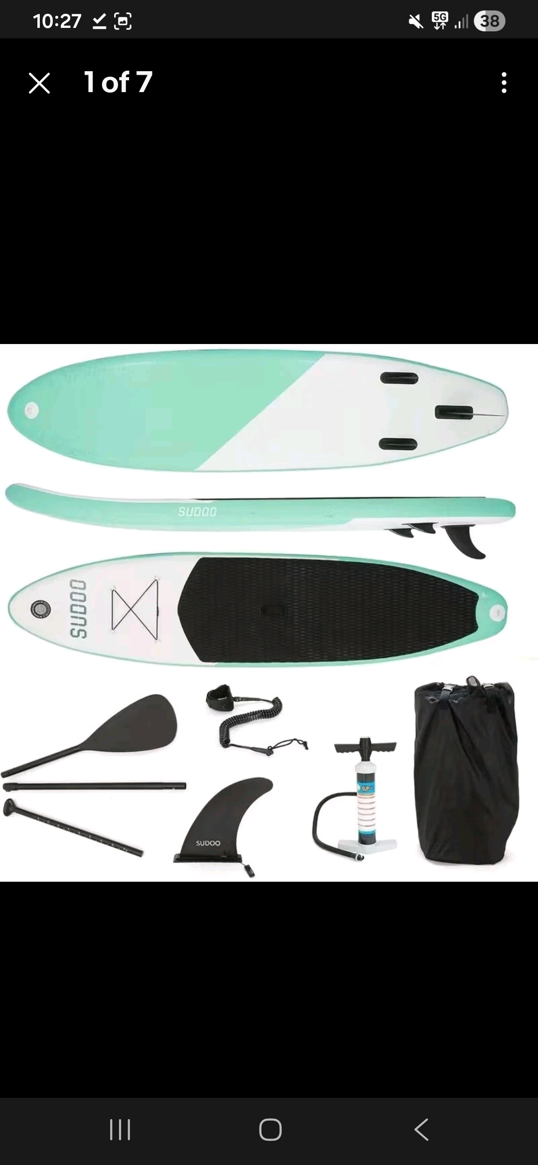 Sudoo paddleboard