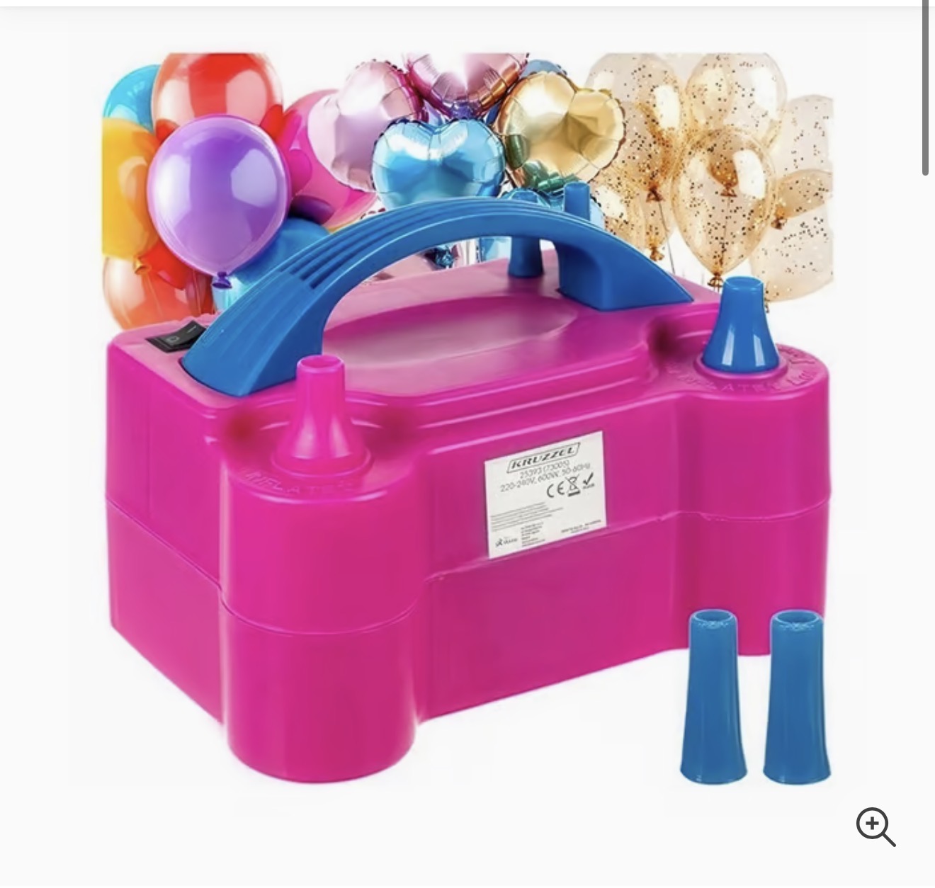 Elektrisk ballongpumpe