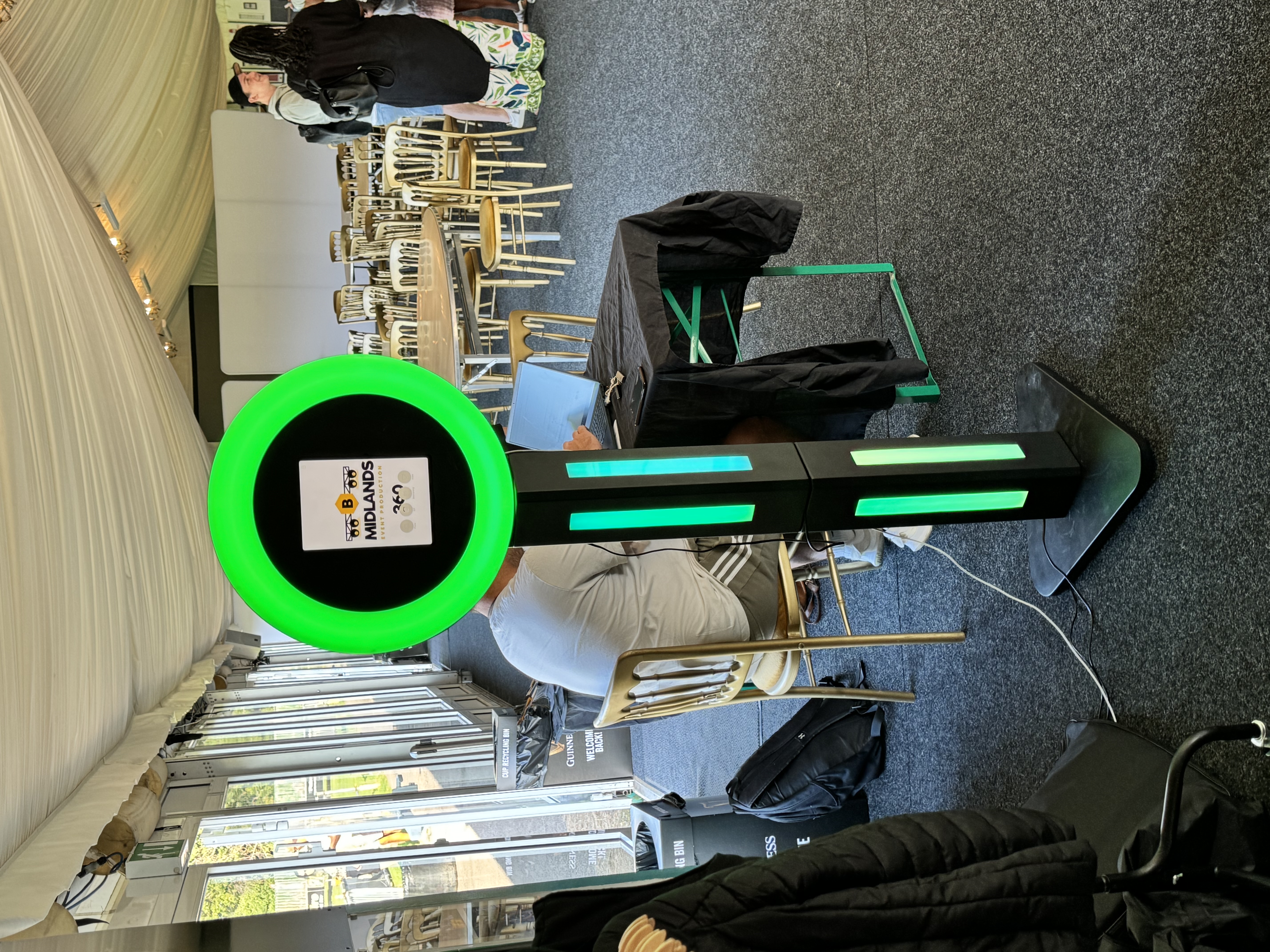 Photo booth with props 