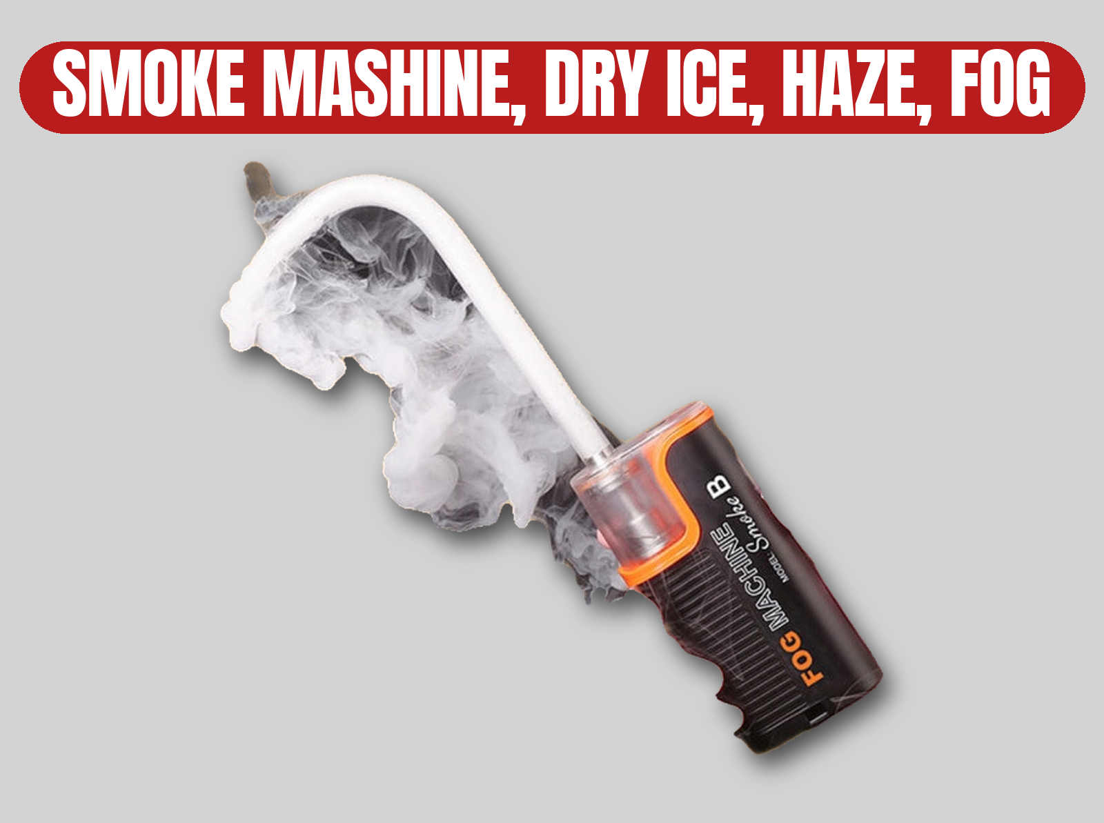 Portable fogger | handheld smoke machine / dry ice / haze / fog effects