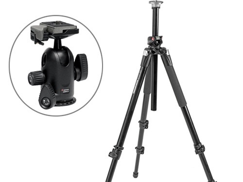 Manfrotto 055xprob tripod med 498rc2