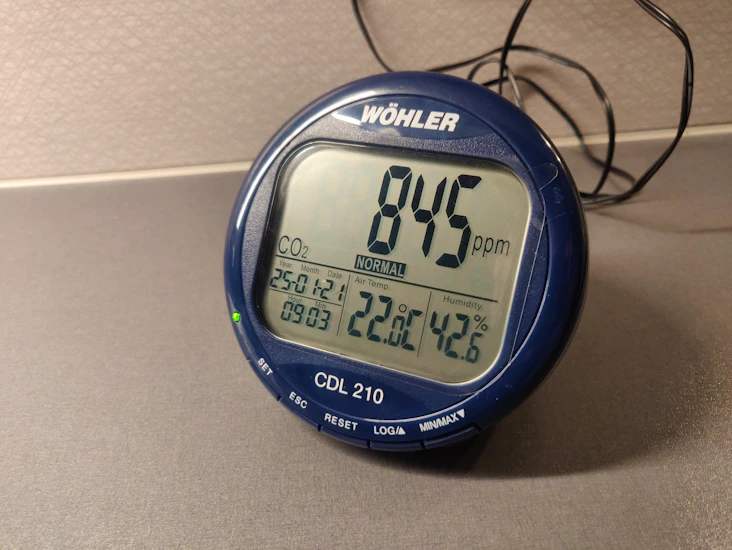 Co₂-mätare / luftkvalitetsmätare