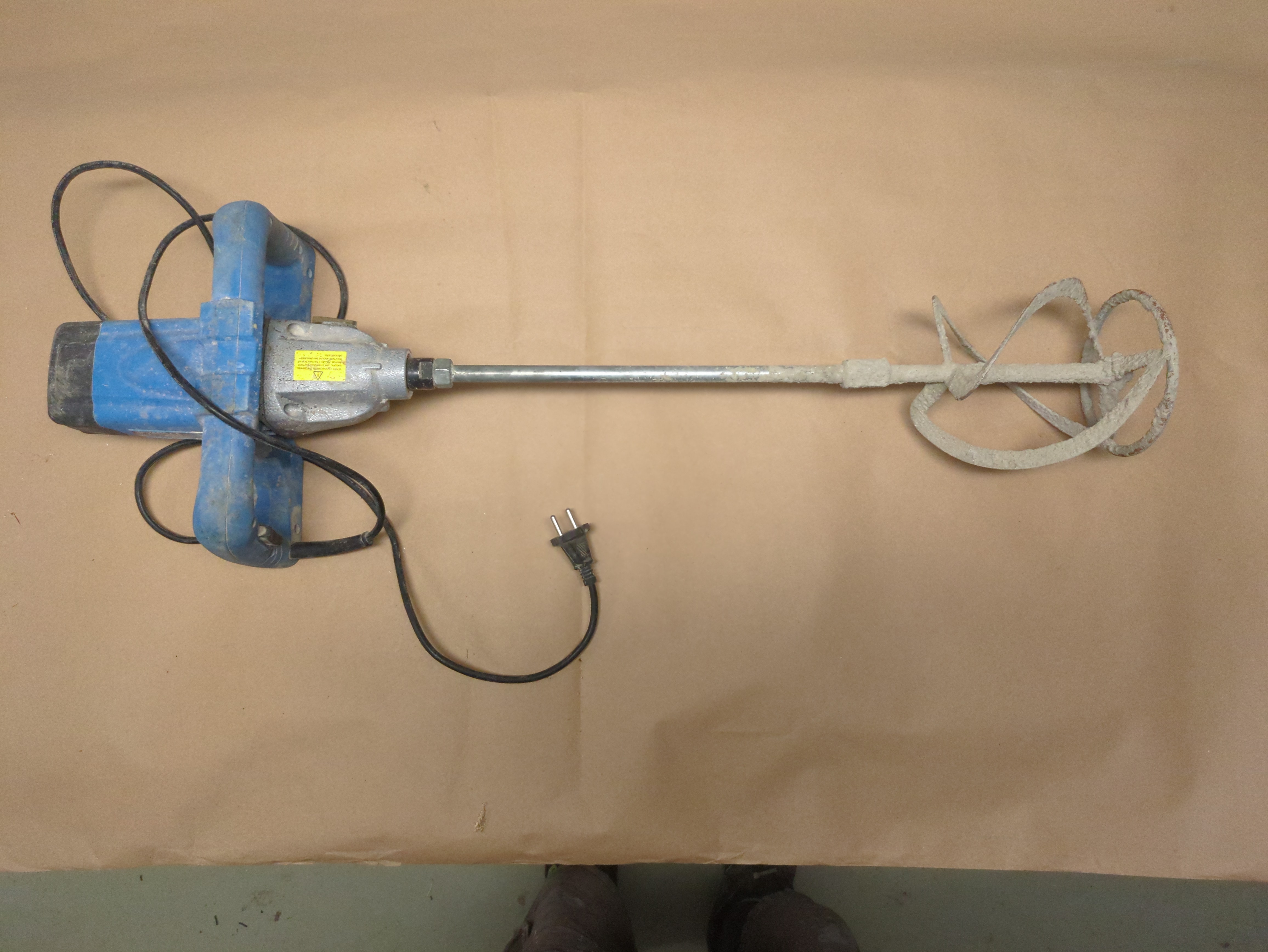 Betong/puts/spackel-blandare