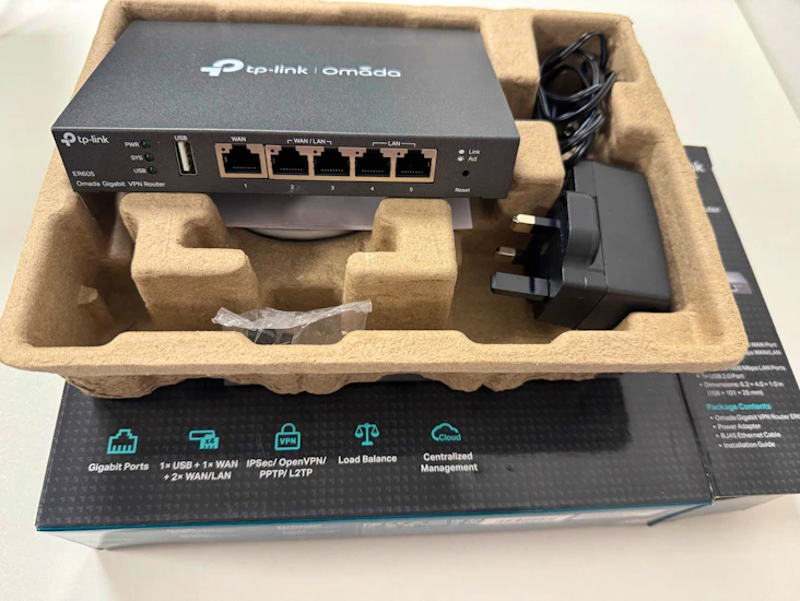 Tp-link tl-r605 safestream gigabit multi-wan vpn router