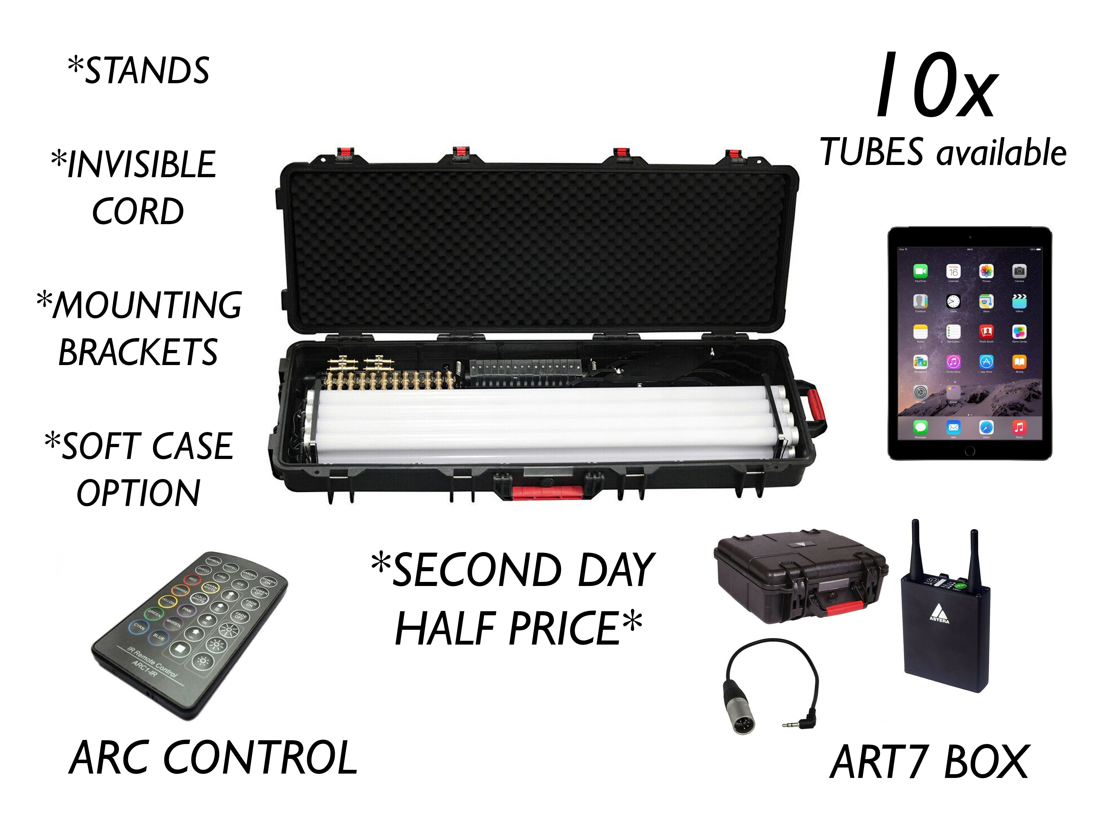 Astera ax1 / titan tube set / art7 / pixel tube led 