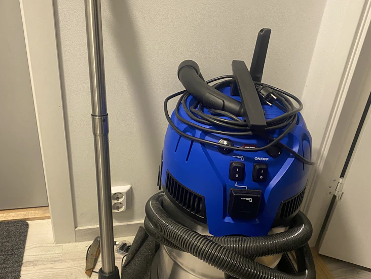 Nilfisk grovstøvsuger tørr/våt