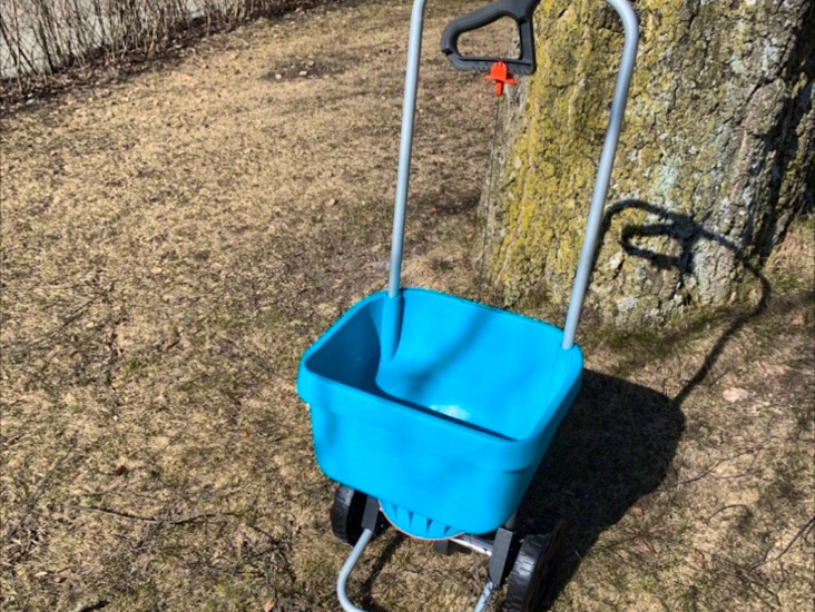 Gardena spredervogn gjørsel / kalk