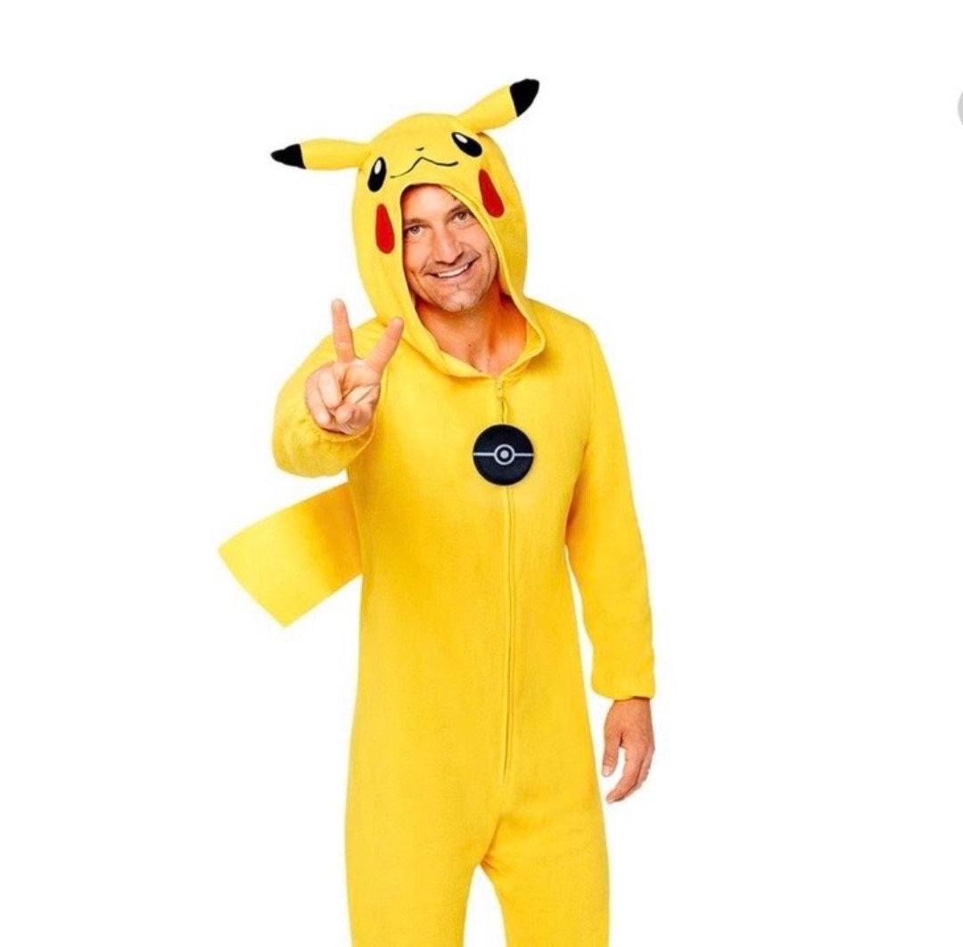 Pikachu dräkt vuxen pokémon 