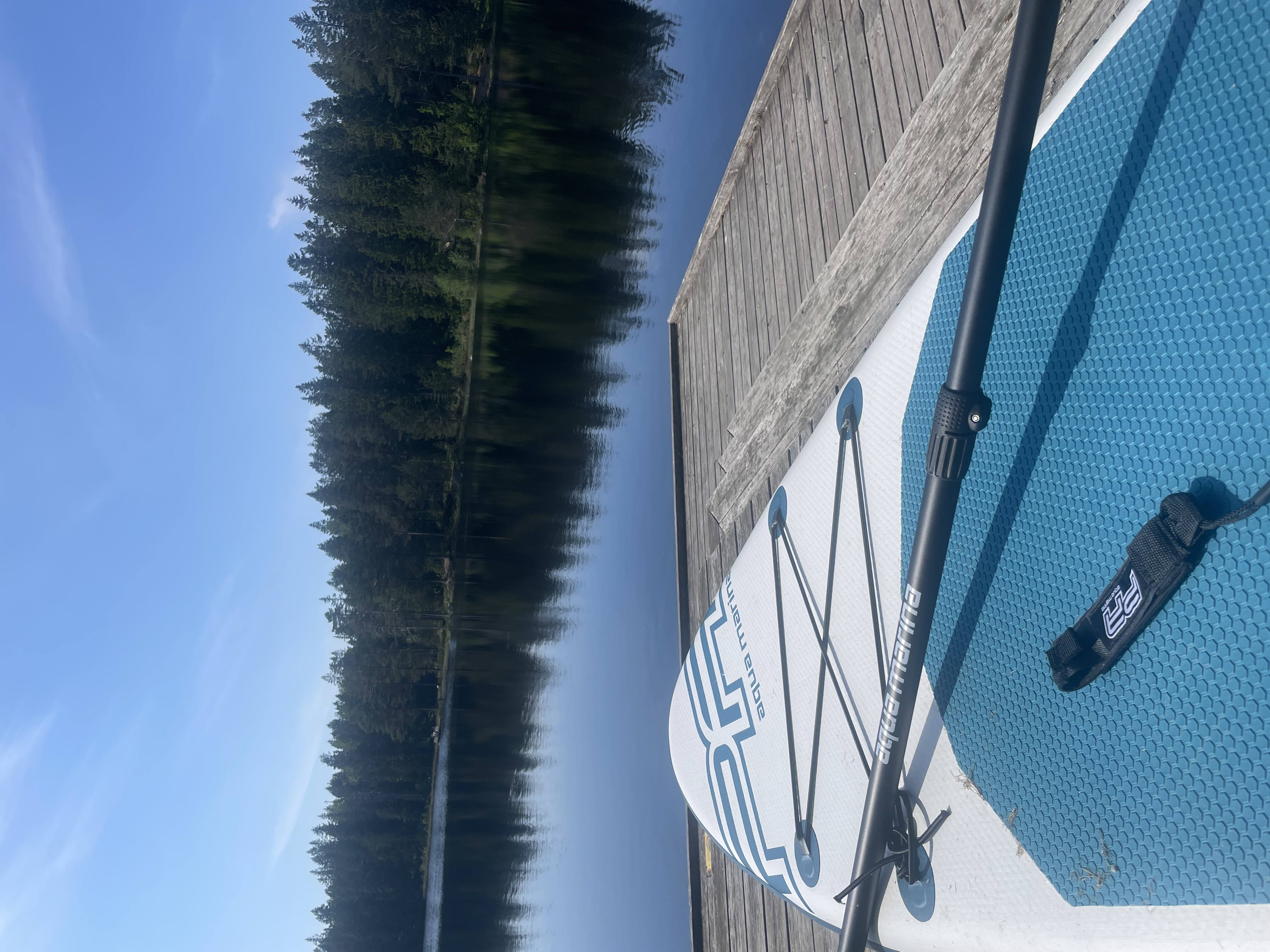 Sup-bräda för nybörjare med paddel, pump och vattensäker väska