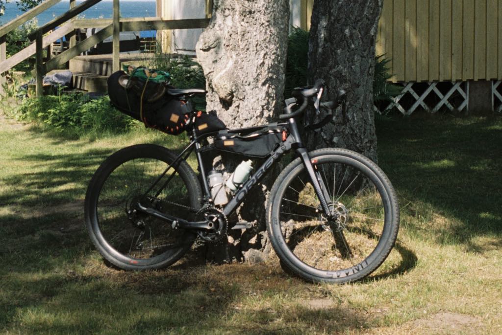 Rammeveske/seteveske til sykkel