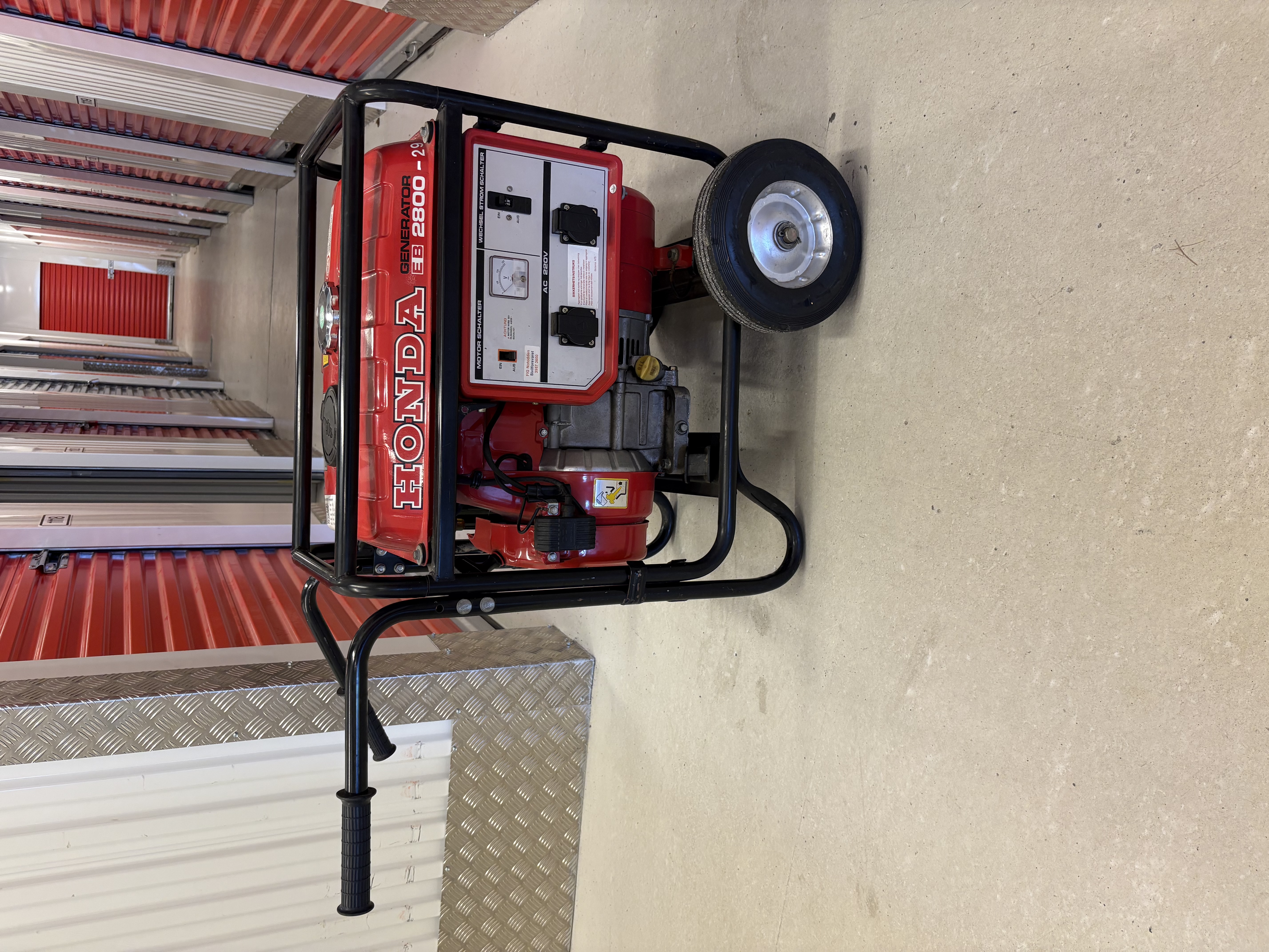 Honda eb2800 – driftssikkert strømaggregat til leie 