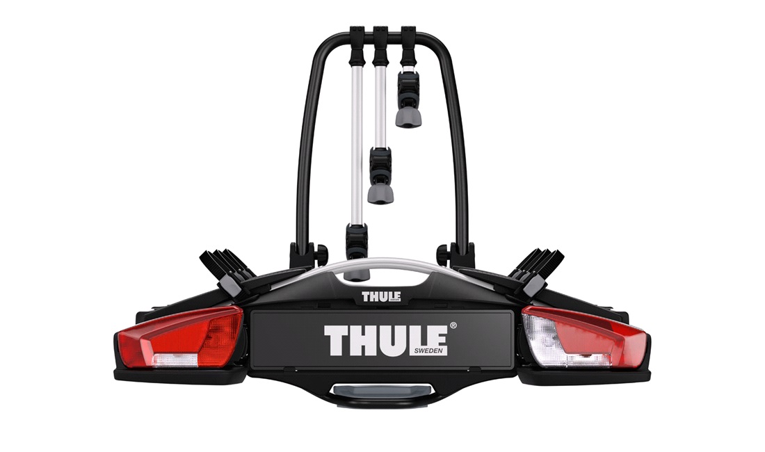 Thule sykkeholder for inntil 3 sykler, tiltbar.
