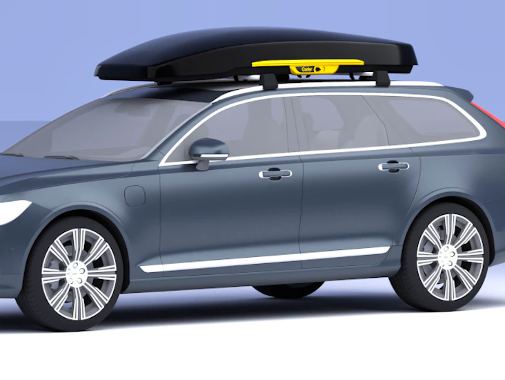 Mimsafe krocksäker skidbox/takbox