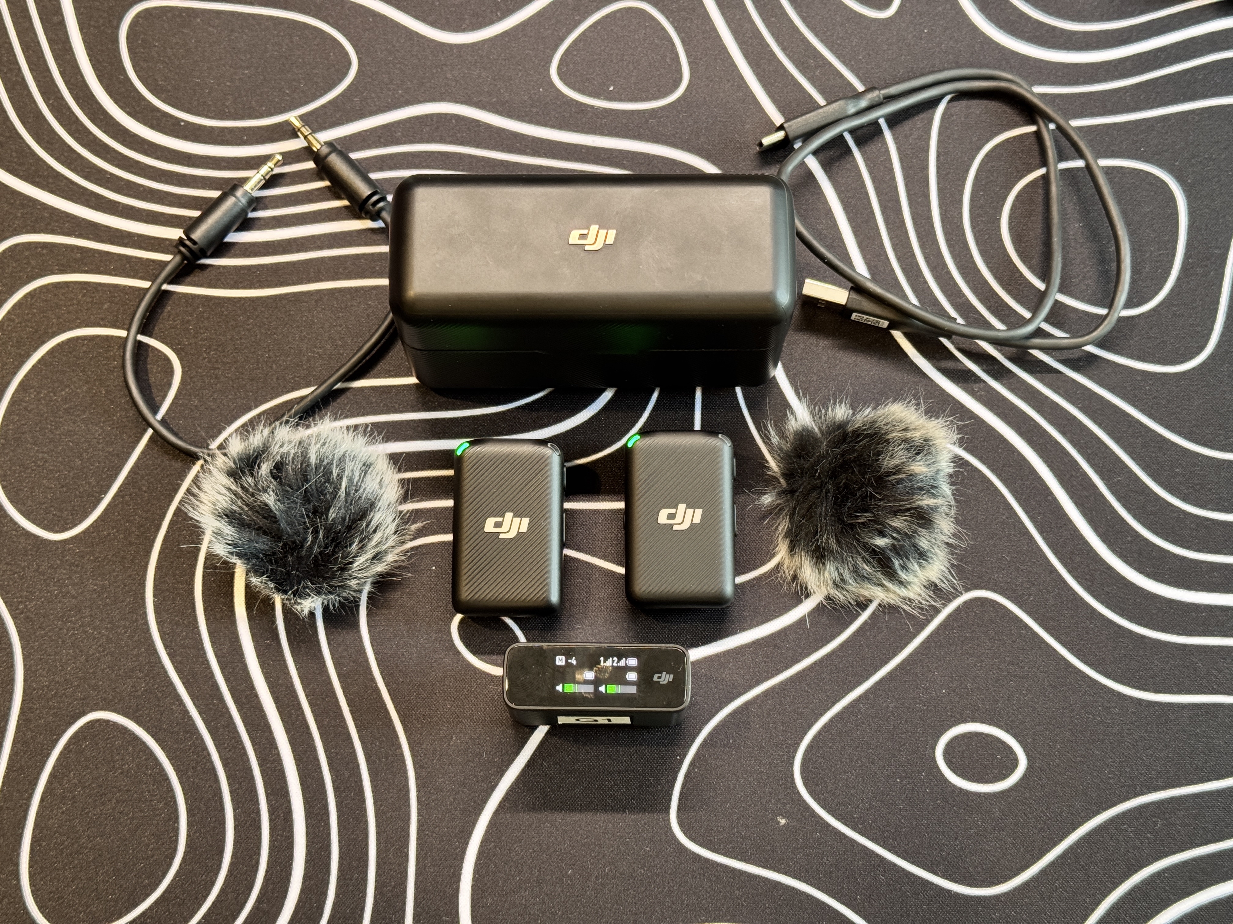 Dji mic (2 tx + 1 rx + charging case)