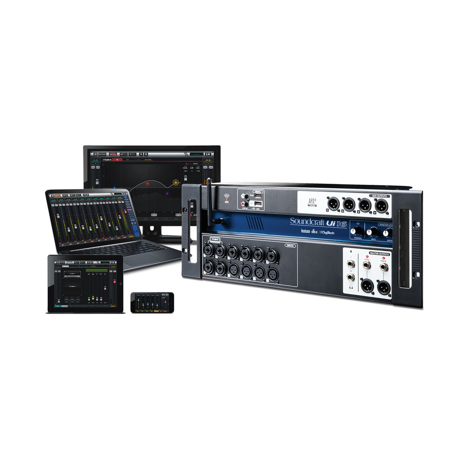 Soundcraft ui16 mikseri