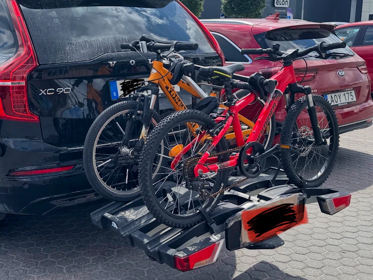 Thule cykelhållare för tre cyklar