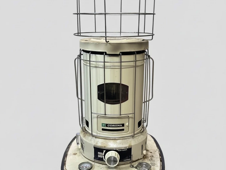 Kraftfull fotogenkamin (corona) – perfekt för garage eller uterum