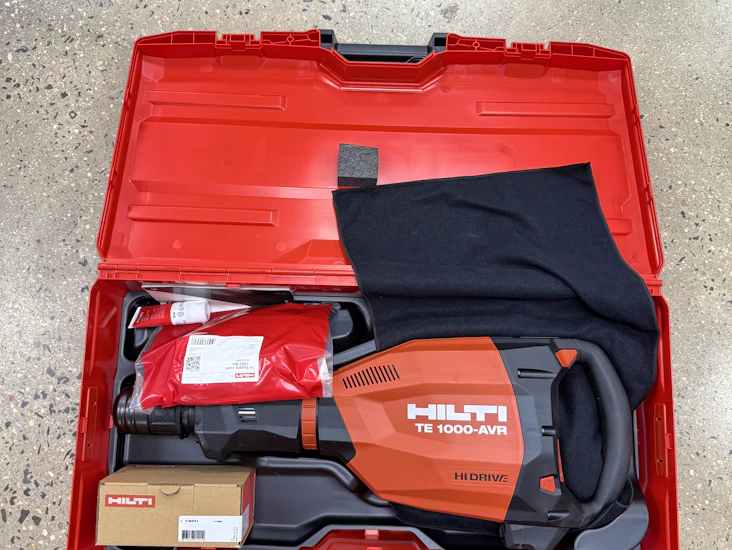 Hilti te 1000-avr demolition hammer – heavy duty rental