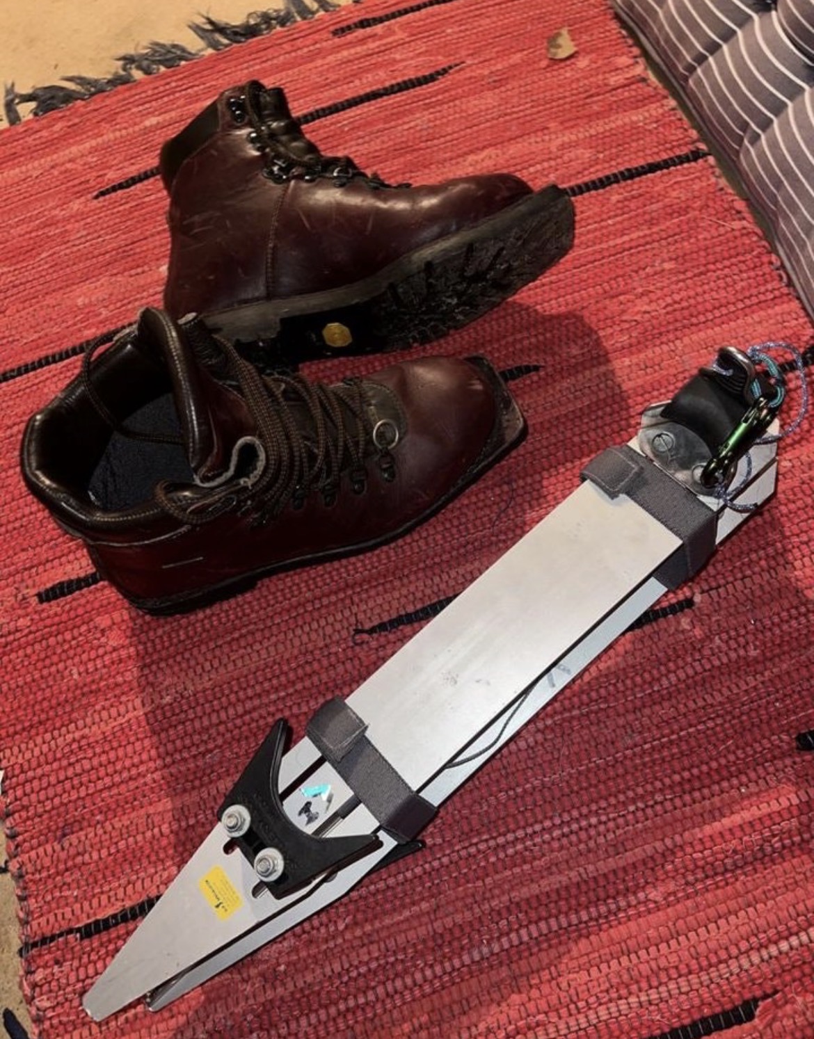 Långfärdsskridskor (skenor och pjäxor)