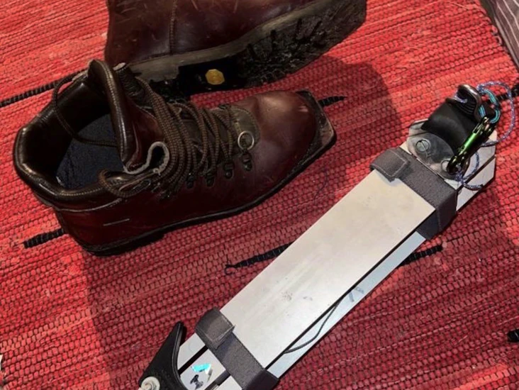 Långfärdsskridskor (skenor och pjäxor)