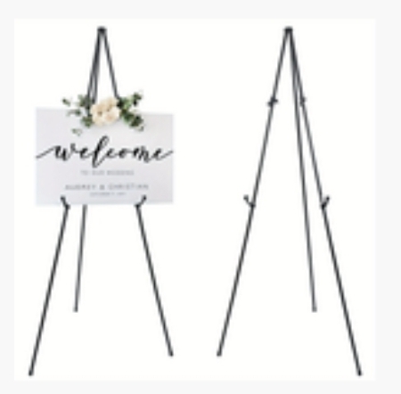 Stafli för skyltar på tex bröllop 