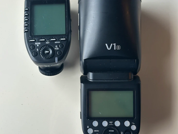 Godox v1 sony (blixt+sändare)