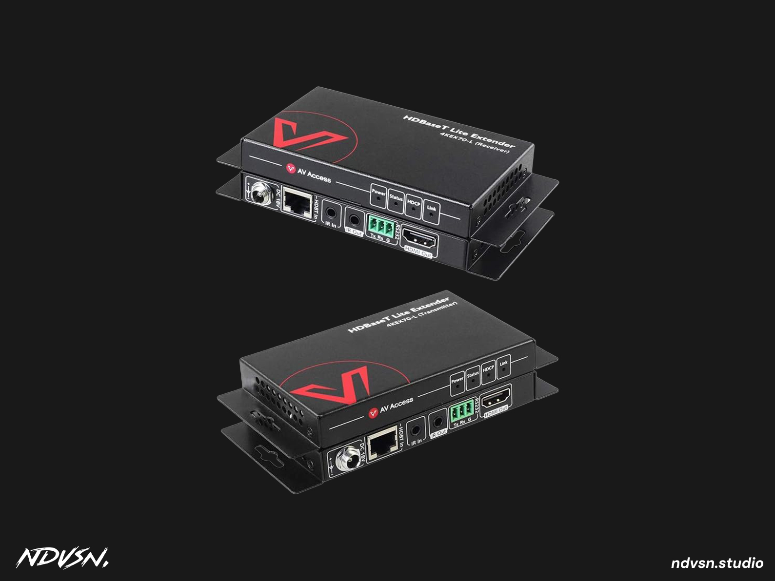 Av access hdbaset 4k hdmi video extender up to 70m - ethernet cat4 / cat5 / cat5e / cat6