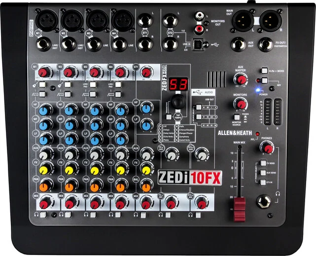 Mixer för mindre gig, poddar, replokal etc