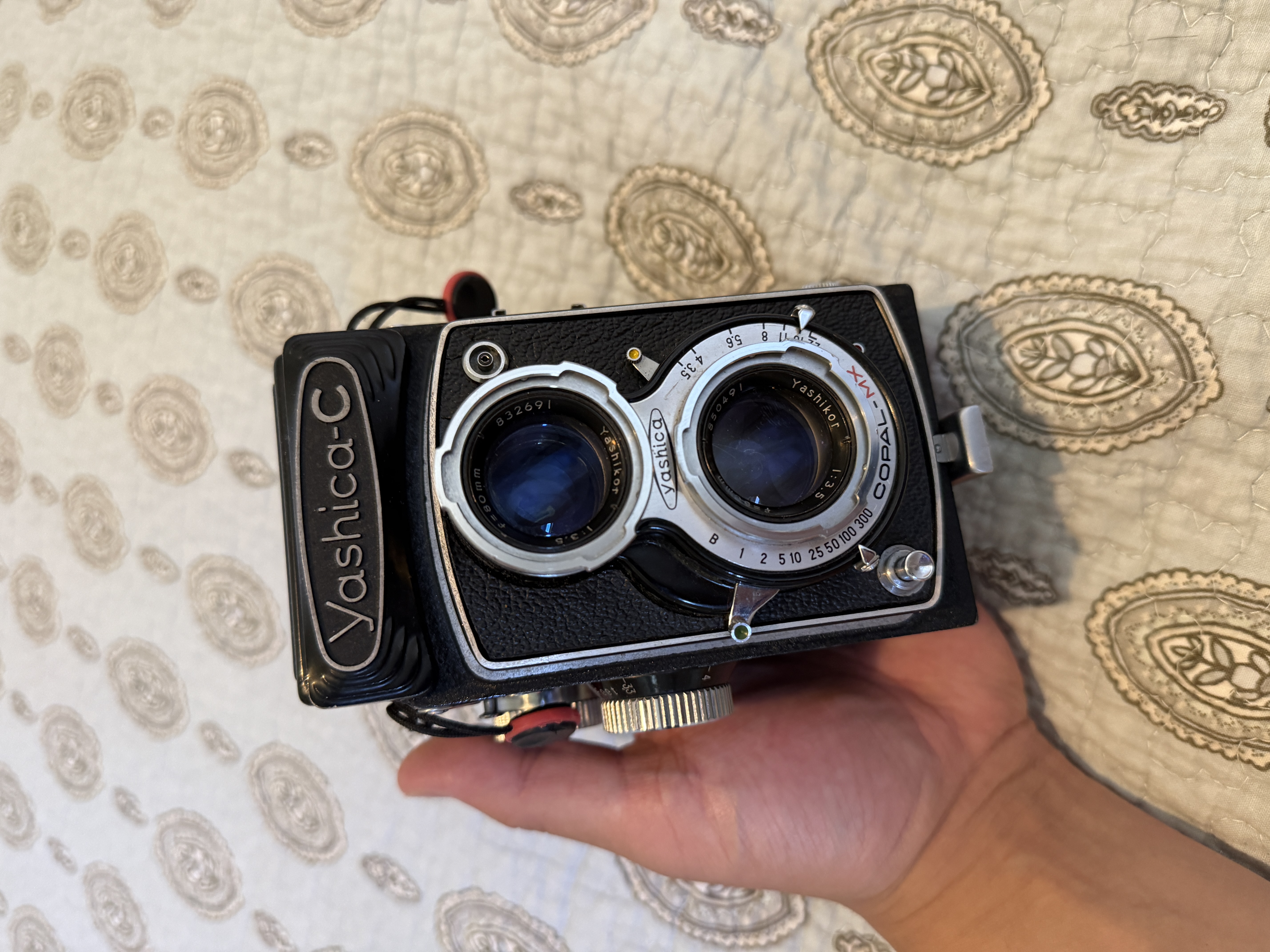 Yashica c tlr medium format camera 